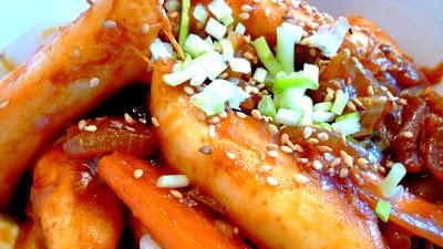 T57 - Topokki ou Quenelles de Riz Coréennes