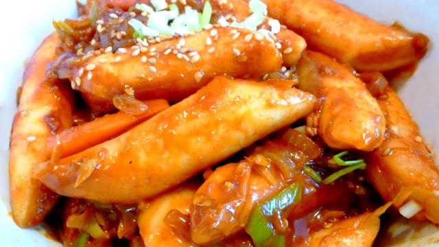 T57 - Topokki ou Quenelles de Riz Coréennes