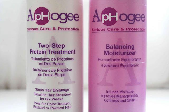 Hair Journey : Aphogee Two Step Protein Treatment.