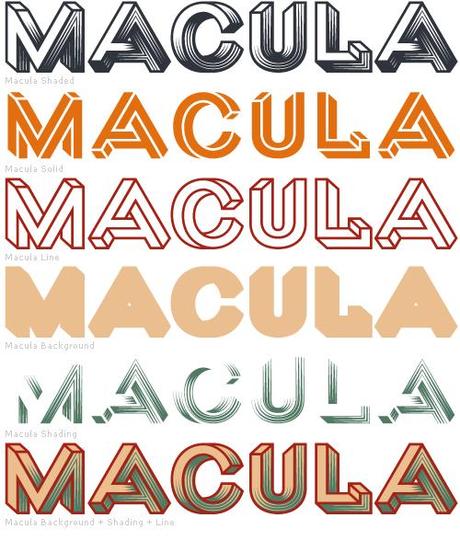 Le Macula, une typo impossible inspirée par Escher