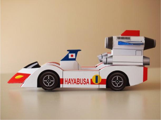 Papercraft ‘Machine Hayabusa’