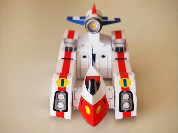 Papercraft ‘Machine Hayabusa’