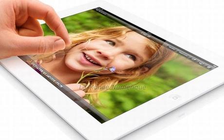 Apple annonce un iPad Retina de 128 Go