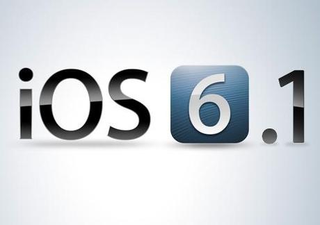 Mise à jour iOS 6.1 disponible pour les iPhone, iPad et iPod Touch