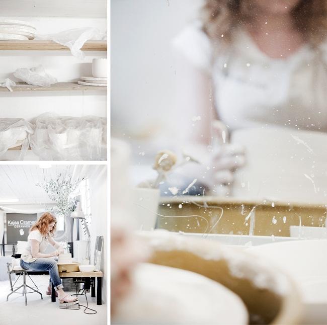 Dans l'atelier de Kajsa