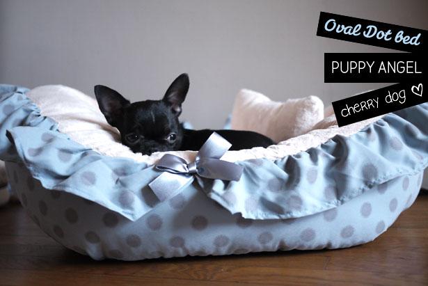 Paniers Puppy Angel pour chiens : Oval Dot