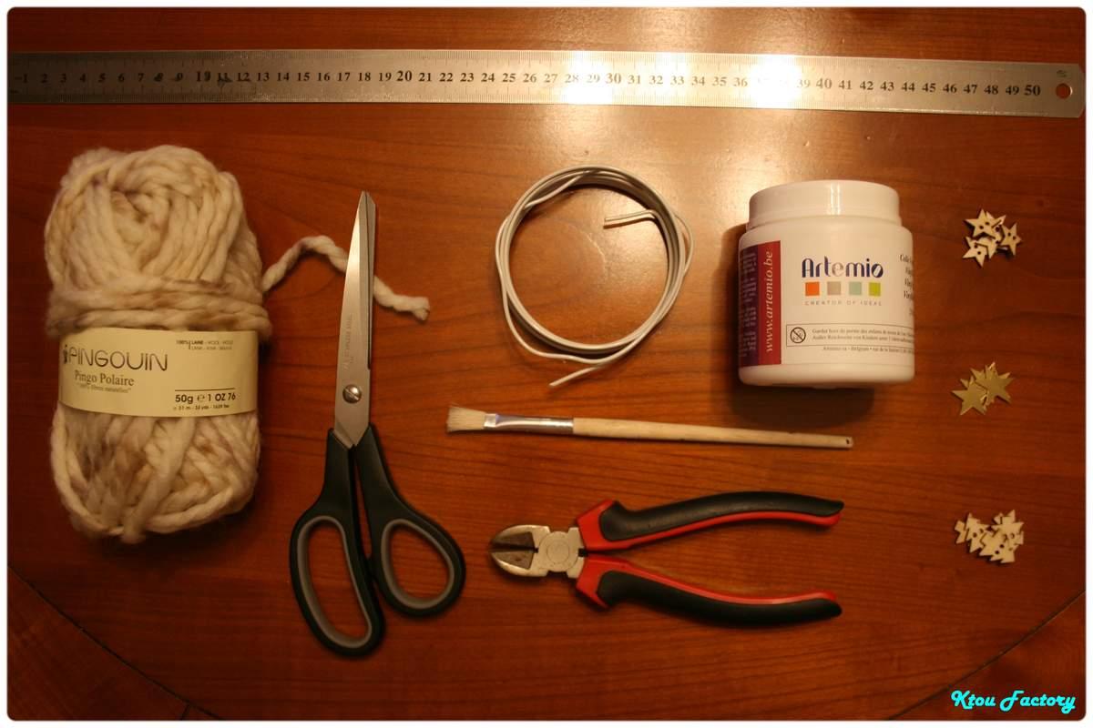 DIY : Etoile en laine