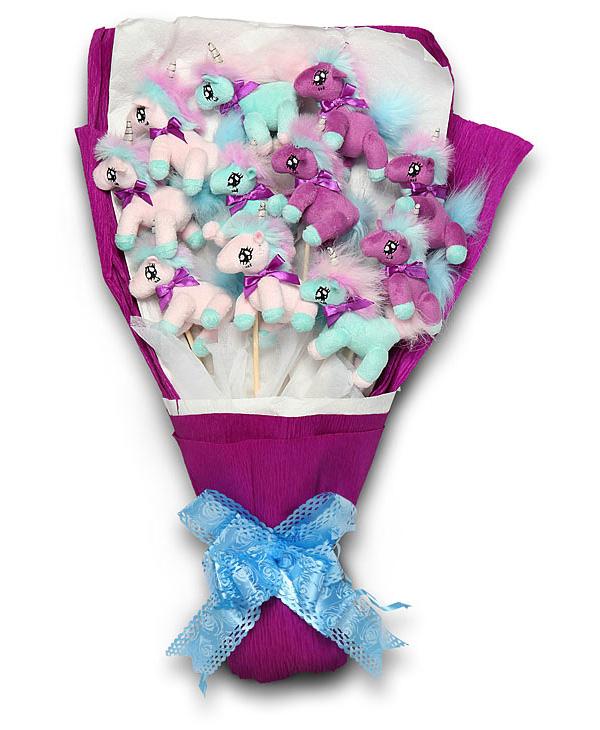 Adorable bouquet de Licornes pour la St Valentin
