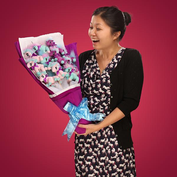 Adorable bouquet de Licornes pour la St Valentin
