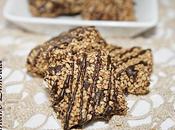 Carrés graines sésame noix coco