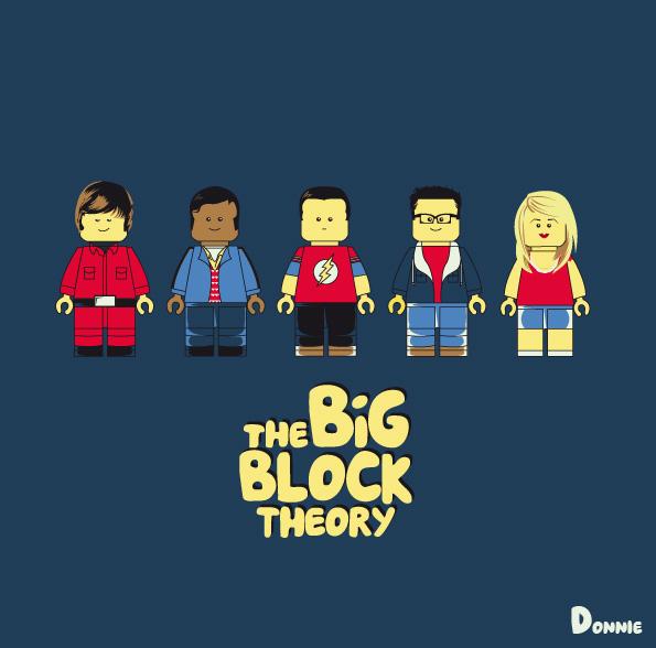 T-SHIRT « The Big Block Theory »