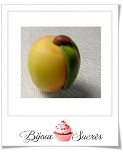 fruit en pâte polymère