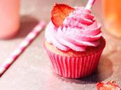 Cupcake daiquiri fraise