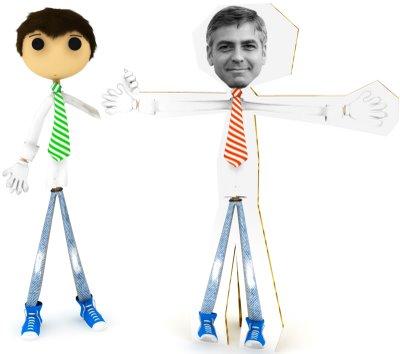 Chris martins et georges clooney mesure pareil