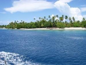 Apataki, île des Tuamotu en Polynésie.
