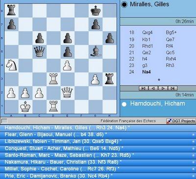 toutes les parties en direct