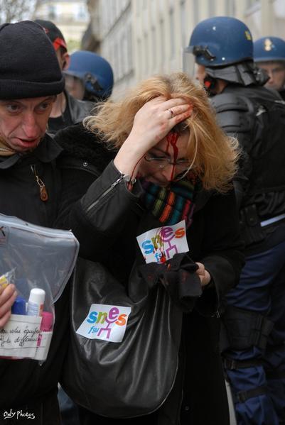 Manifestations lycéennes du 8 et 10 avril 2008