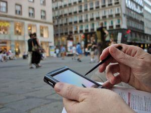 L'avenir de la presse magazine on-line GPS on PDA
