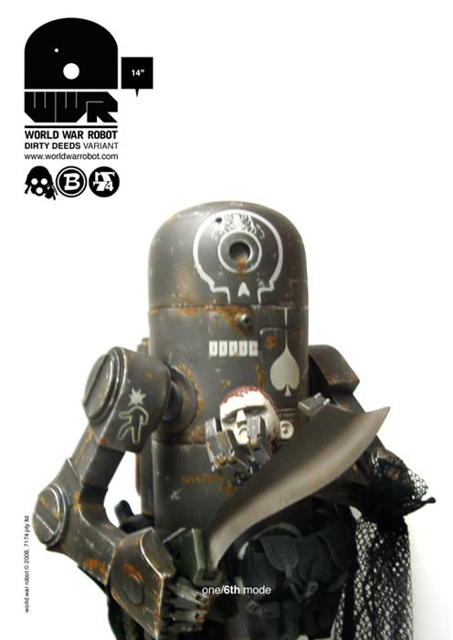 Bertie WWR Robot by Ashley Wood