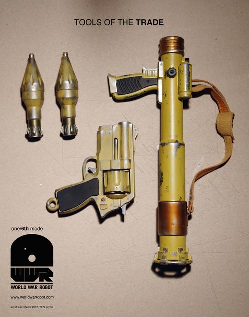 Bertie WWR Robot by Ashley Wood