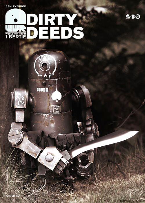 Bertie WWR Robot by Ashley Wood