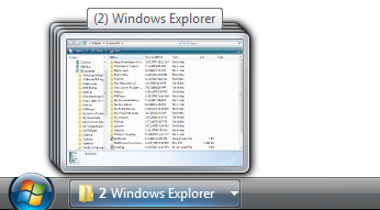 Windows Vista - Barre des tâches