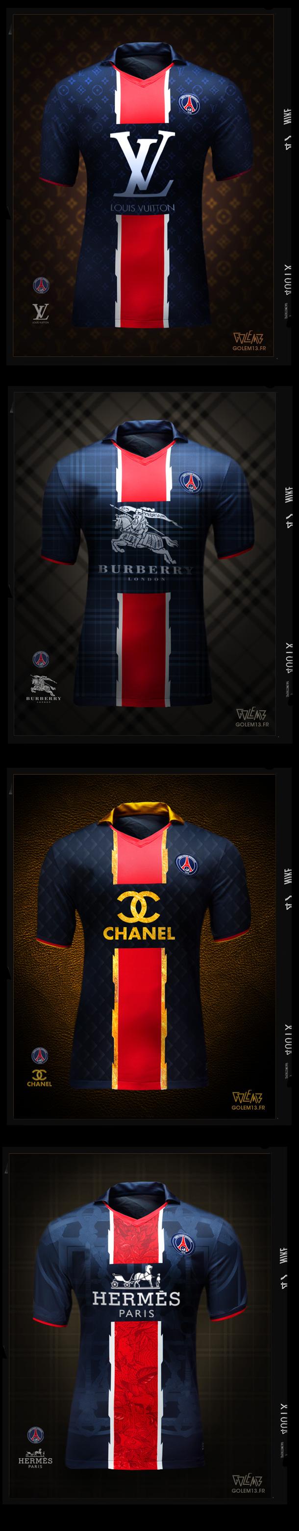 Les nouveaux maillots du PSG avec l’arrivée de Beckham ?