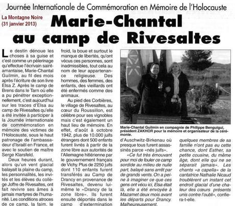 Cliquez sur l'image pour télécharger l'article de presse