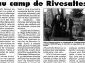 janvier 2013 L’auteure Marie-Chantal Guilmin obtient article dans quotidien Montagne Noire, France