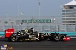 Davide Valsecchi, Lotus Renault, Formula 1 test in Abu Dhabi 8 November 2012, Formula 1