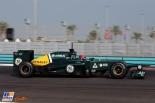 Alexander Rossi, Caterham, Formula 1 test in Abu Dhabi 8 November 2012, Formula 1