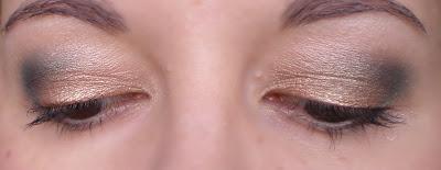 Le Make-Up du Jour (Vert pétant et doré)