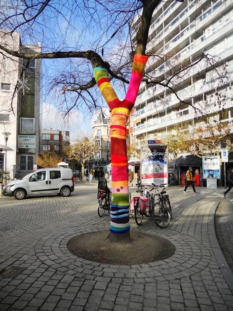 Clic-clac 3*13 - Yarn bombing