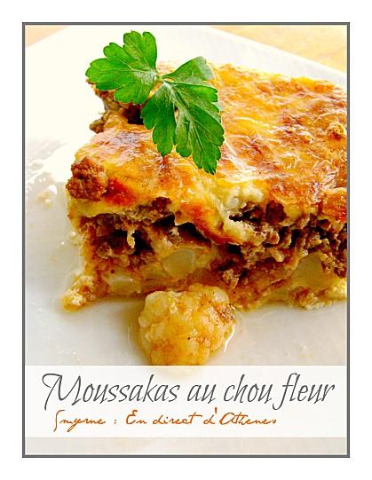 MOUSSAKAS CHOU FLEUR