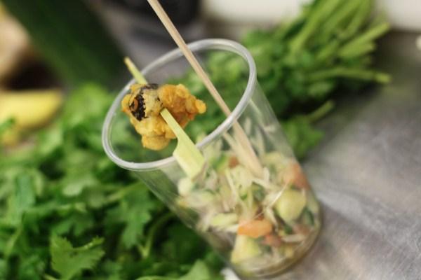 Beignets d'escargots tandoori - Tandoori snail fritters