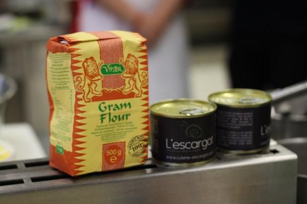 Beignets d'escargots tandoori - Tandoori snail fritters