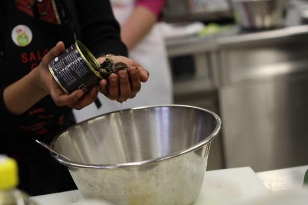 Beignets d'escargots tandoori - Tandoori snail fritters