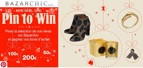 Mon noël chic concours pinterest