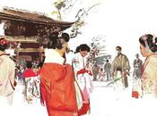 Scène pendant nouvel japonais