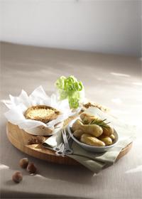 Camembert au four et ses Ratte du Touquet