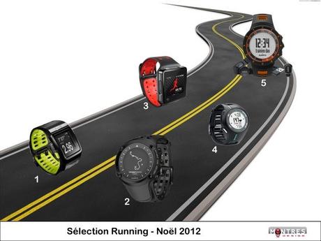Guide achat sélection montres running noel 2012