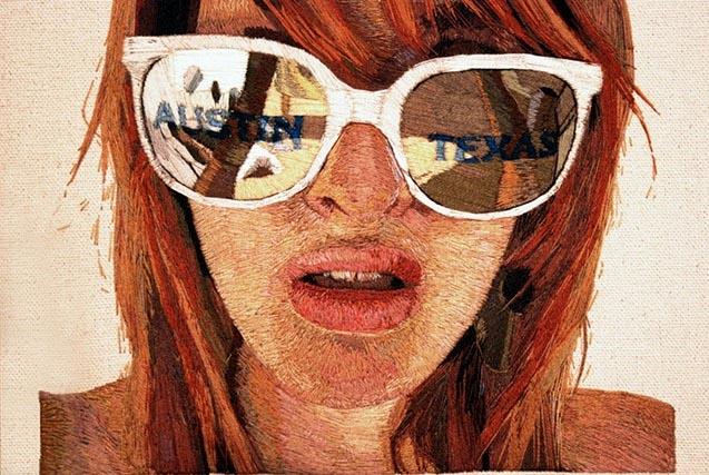 Daniel Kornrumpf - portraits brodés