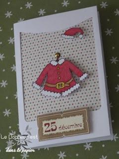 Le vestiaire du Père Noël