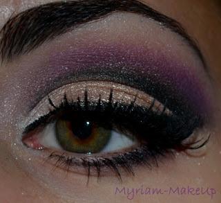 Make-Up soirée pour une robe violette [avec TUTORIAL]