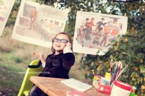 Lou : séance photos d’enfant mise en scène, Issy les Moulineaux (92)