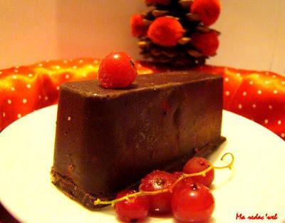 Mini-bûches de Noël au chocolat Mini-bûches de Noël au chocolat