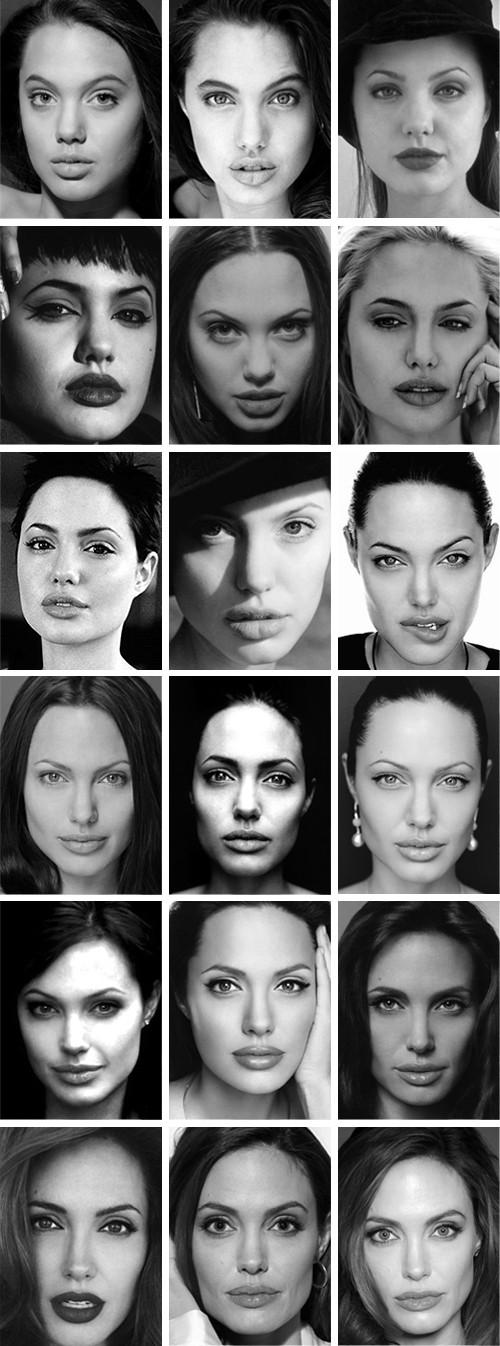 ANGELINA JOLIE de 1982 à 2012