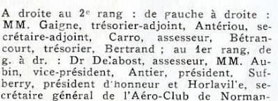 Bureau de l'Aéroclub de Normandie en 1932 Bureau de l'Aéroclub de Normandie en 1932