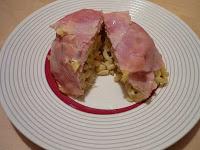 Charlotte de jambon coquillettes