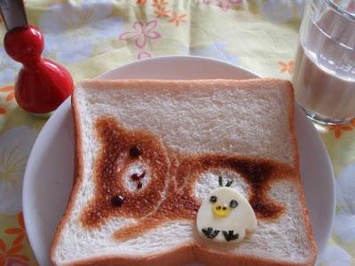 Le “Cute Toast Art” !